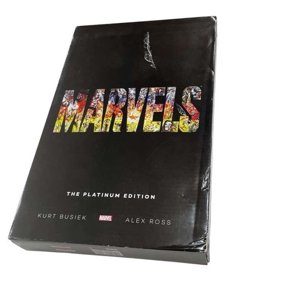 MARVELS Platinum Edition Slipcase by Kurt Busiek (2014, Hardcover) NEW Sealed